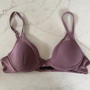 Pepper Classic All You Bra 34A Mauve Underwire